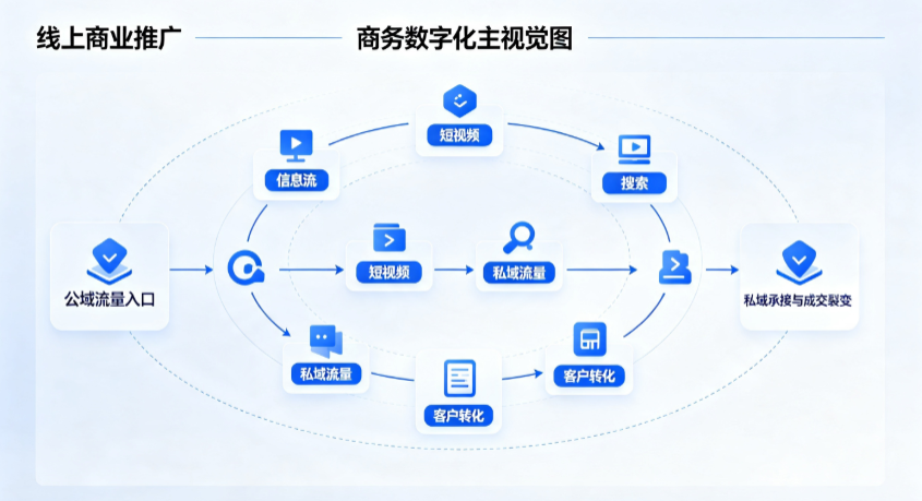 贵阳线上商业推广怎么做？全域流量闭环搭建与低成本转化实战指南